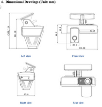 Load image into Gallery viewer, AD Lite - 2 channel + DMS ADAS Dashcam